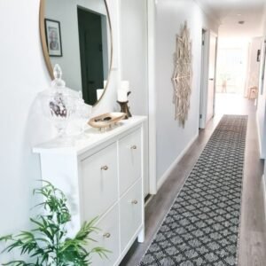 Seaspray Lattice Hall Runner Carpet