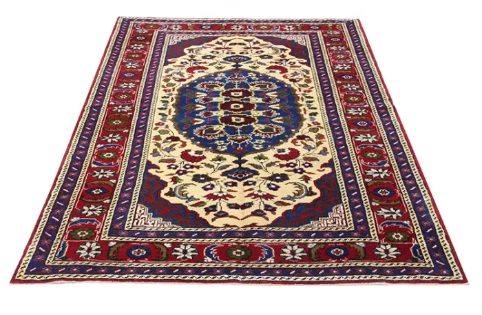 Vintage Turkish Sultanhan Carpet - Image 5