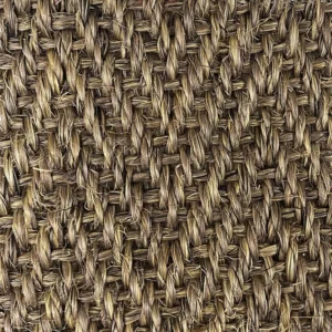Agra Anthracite Sisal Herringbone Carpet