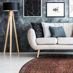 Coptic Hand Tufted Woollen Round carpet