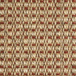 Crucial Trading Sisal Panama New Champagne Red