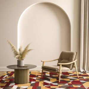 Jabbing Hand Tufted Woollen carpet