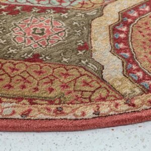 Jarett Hand Tufted Woollen Round carpets