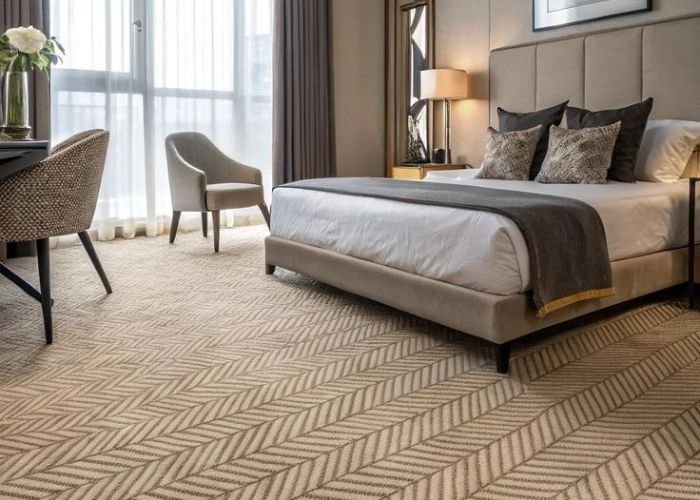 Bedroom carpet tile flooring Dubai