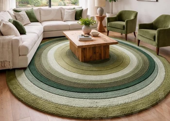 Custom Round Carpets Dubai