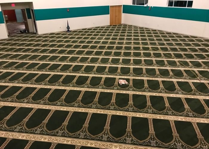 Masjid floor carpets