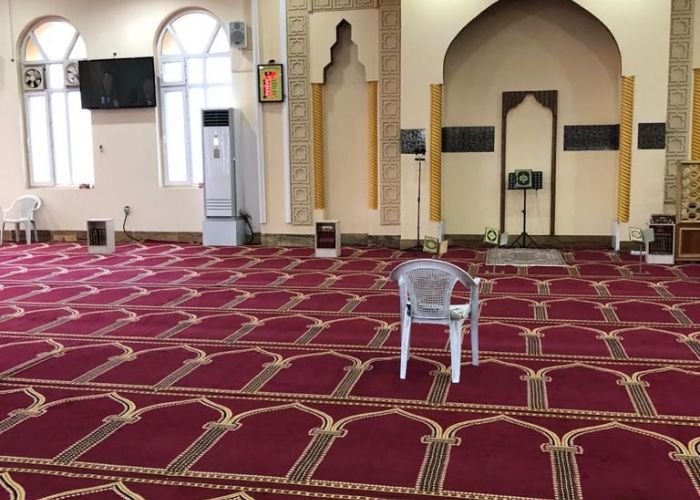 Qibla direction carpets