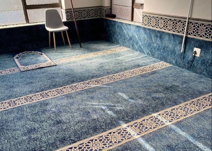 Wool mosque carpets