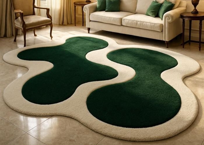 soft texture tufted carpet