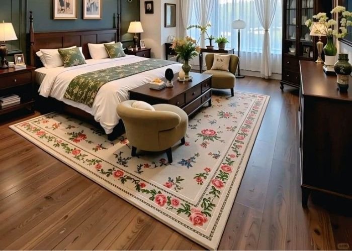 traditional iranian floor rug