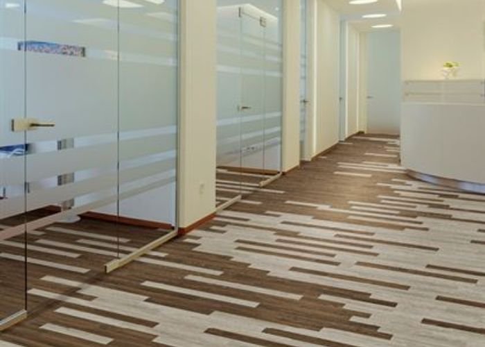 office carpet tiles installation