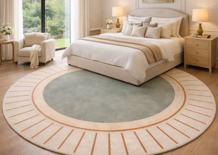 Round carpet bedroom Dubai